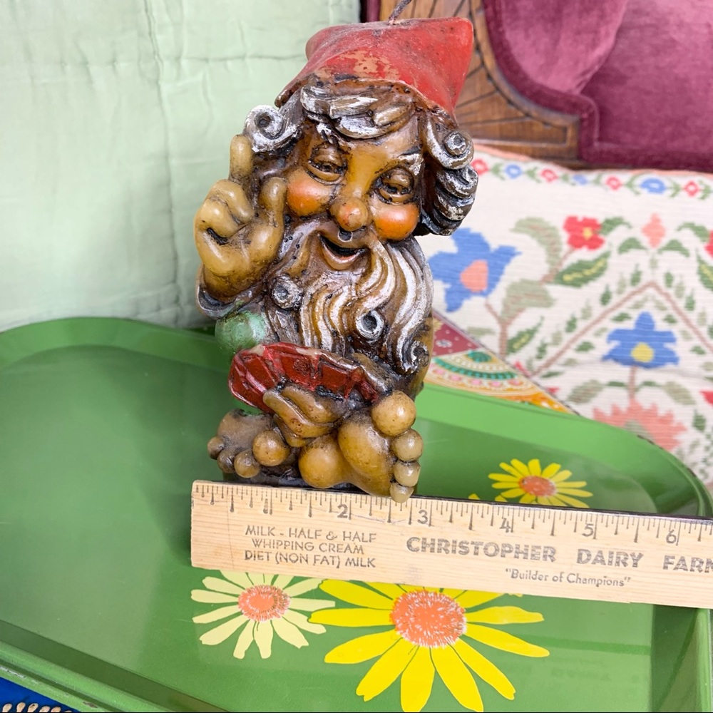 70s Gnome Candle - Picture 8 of 9